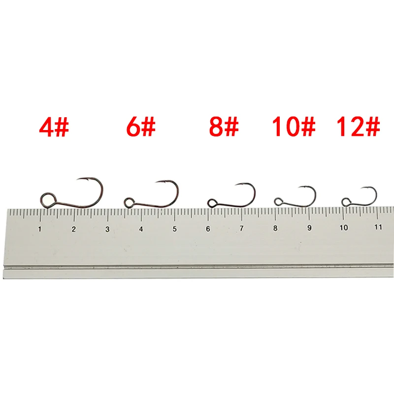 OUTKIT 12Pcs untuk Memancing U - Fishing Hook Barbless ulasan dan harga
