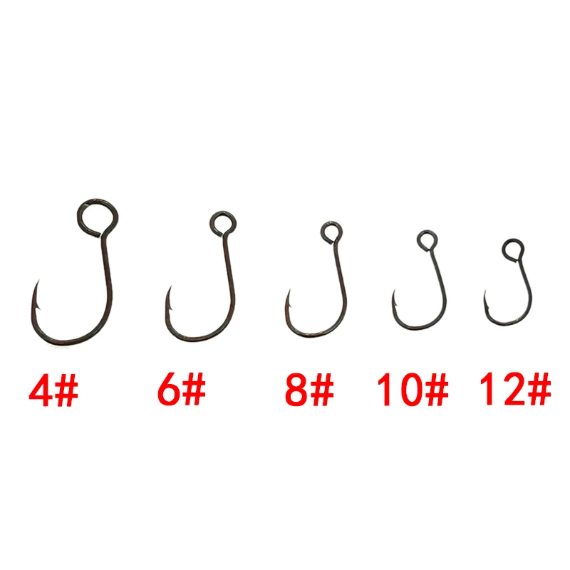 OUTKIT 12Pcs untuk Memancing U - Fishing Hook Barbless ulasan dan harga