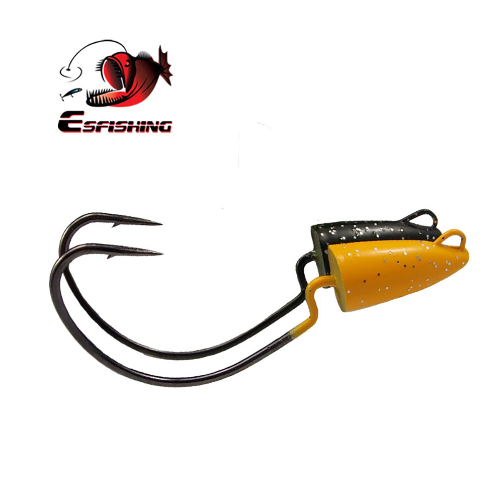 ESFISHING kait Offset umpan ba - Fishing Hook Offset ulasan dan harga