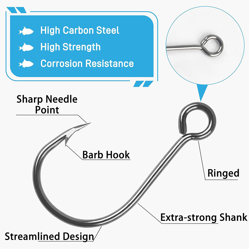 Kail Inline umpan pancing tung - Fishing Hook Assortment ulasan dan harga
