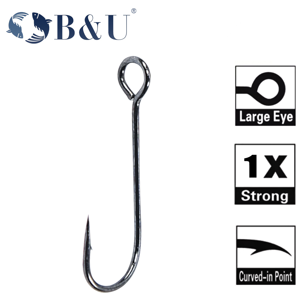 B&U 20 Buah Kail Pancing Mata  - Fishing Hook Barbless ulasan dan harga