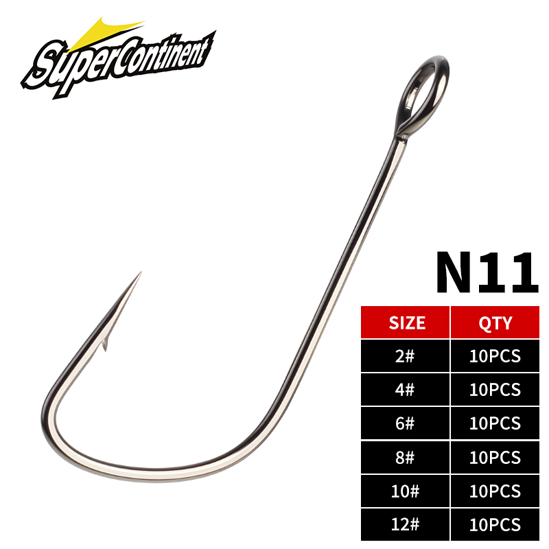 Superkontinena 2 # -12 #   10  - Fishing Hook Assortment ulasan dan harga